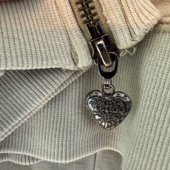 Vertigo Taupe Hooded Track Lounge Suit, XL, Resort Wear, Casual Elegance, Luxury - Picture 3 of 4